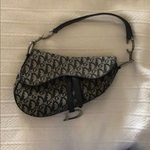 Vintage Dior Saddle Bag